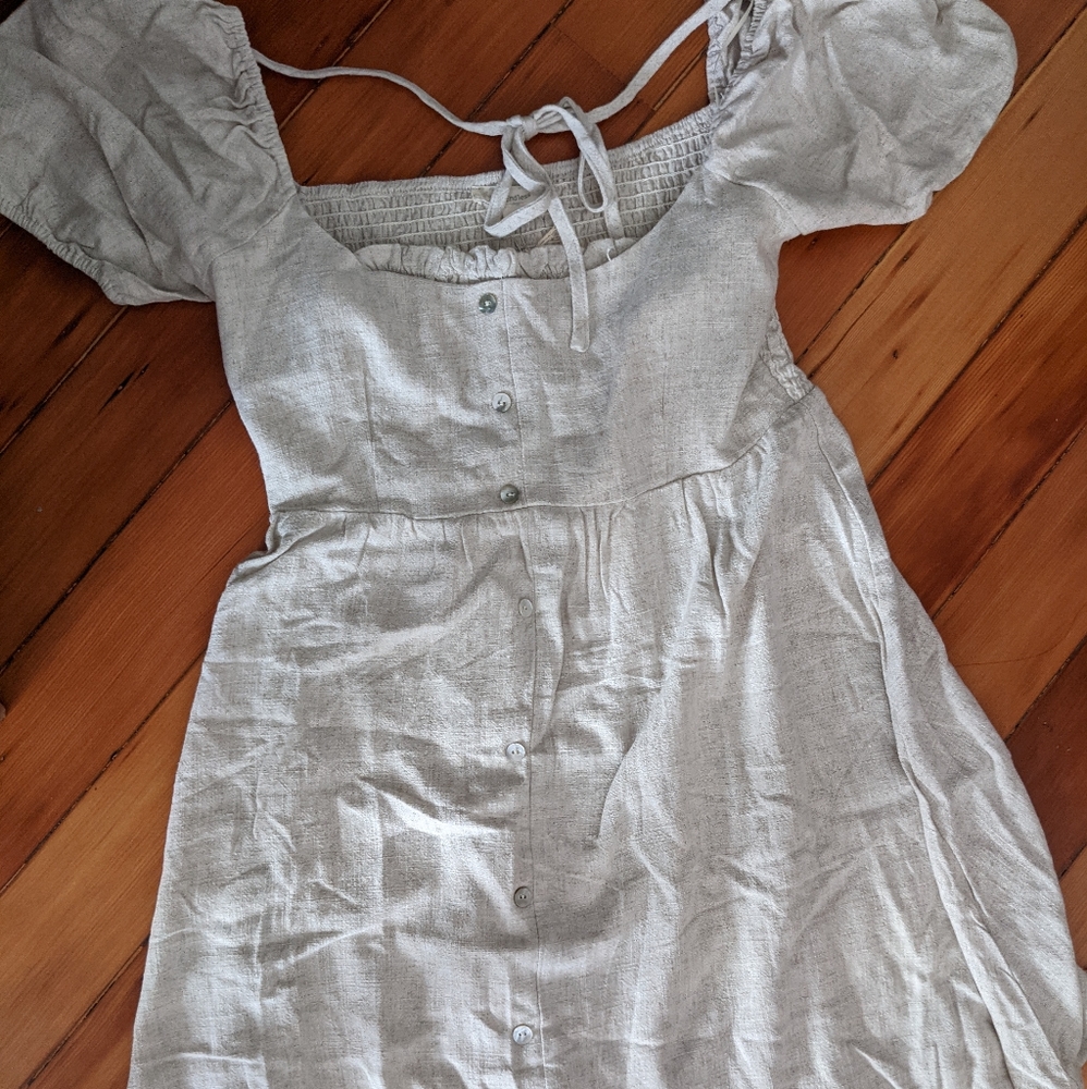 Noctex Antonella Linen Dress - Picture 4 of 6